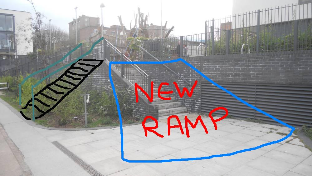 Exit Ramp Realigned Packington Exits